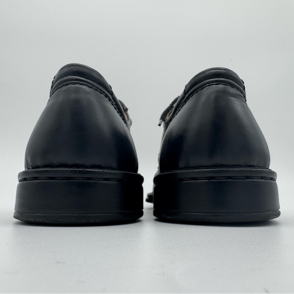 Josef Seibel Douglas Black Leather Oxford Size 45/11-11.5 - Picture 5 of 14
